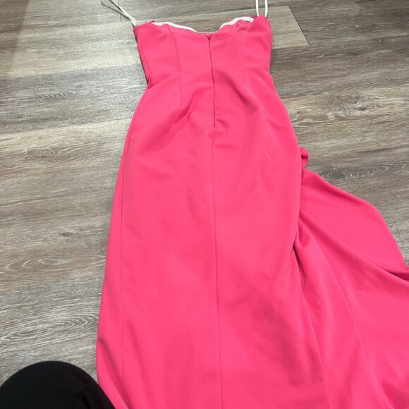 Katie May Rowan Strapless Ruffled Midi Dress X- Small - Picture 7 of 8